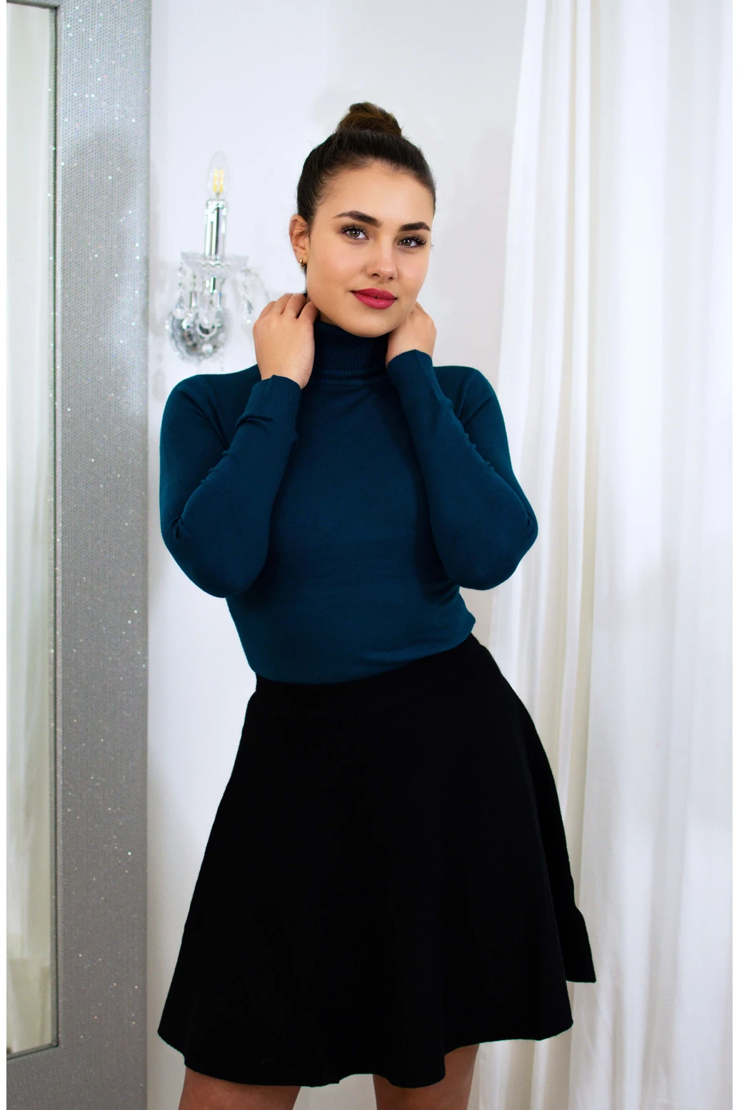 Ősz típusnak pávakék garbó -ősz 