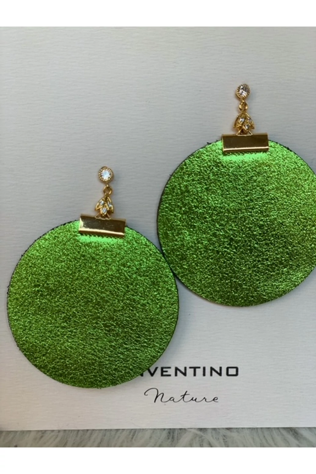 Inventino Moments tavaszi zöld fülbevaló - tavasz  típusnak 