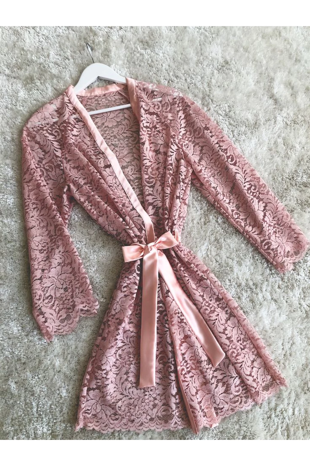 Mályva Csipke Köntös