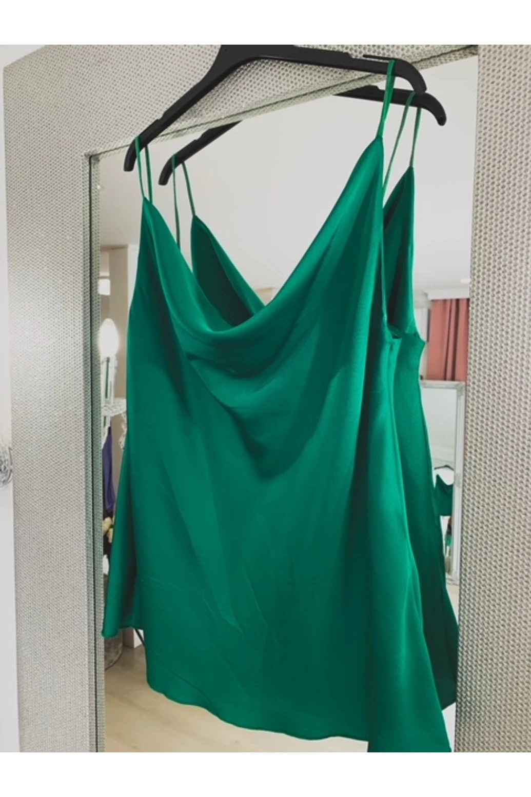 Tavaszi zöld top, felső 