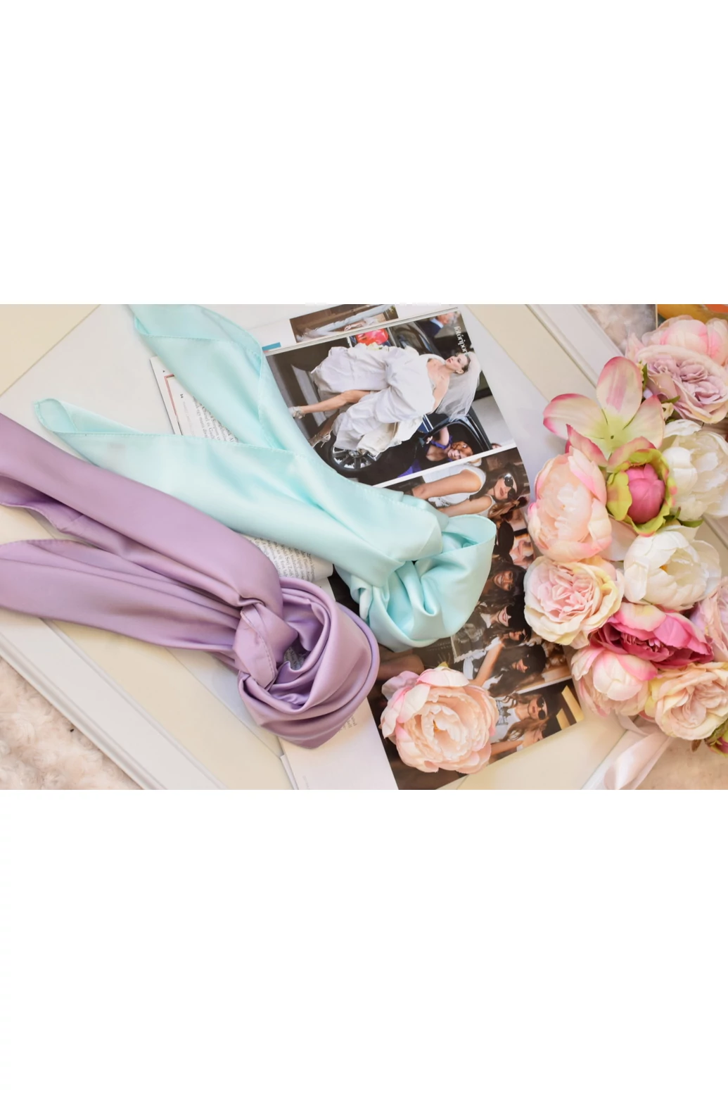 Levendula lila kendő -  nyár típusnak