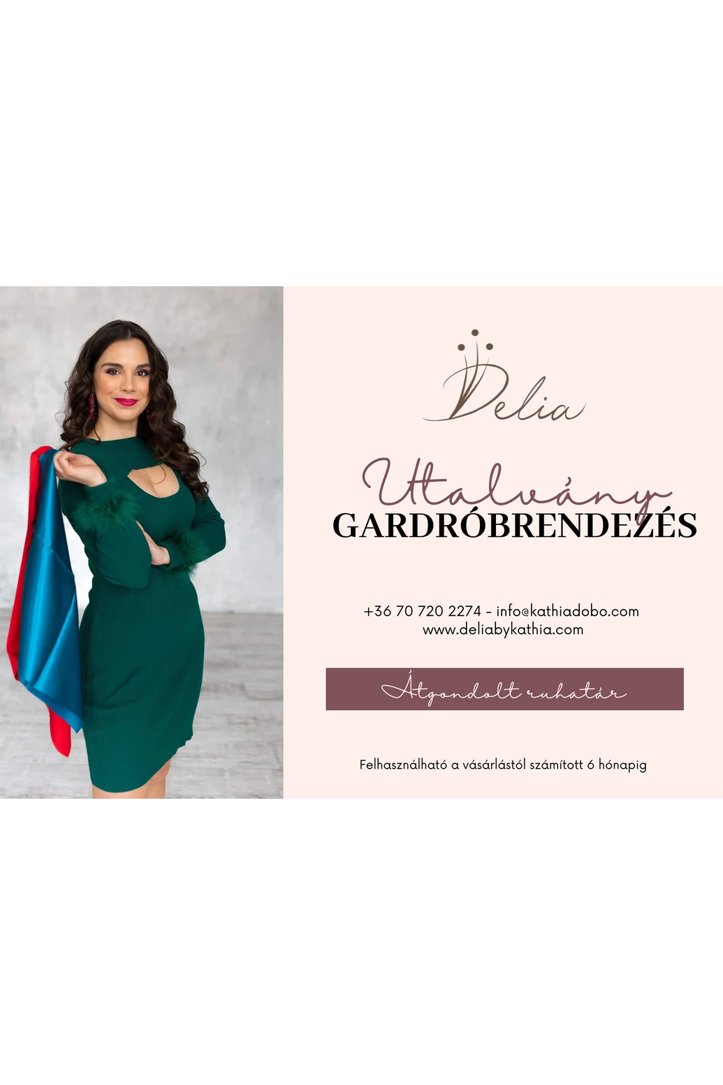 Gardróbrendezés ajándékutalvány