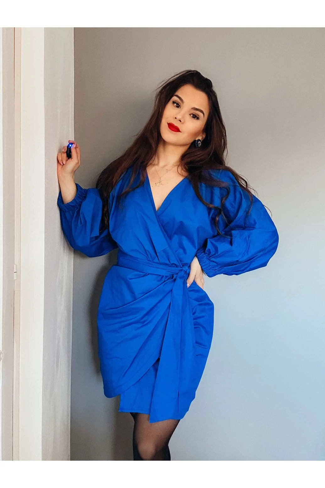 Daisy- átlapolós pamut puplin ingruha