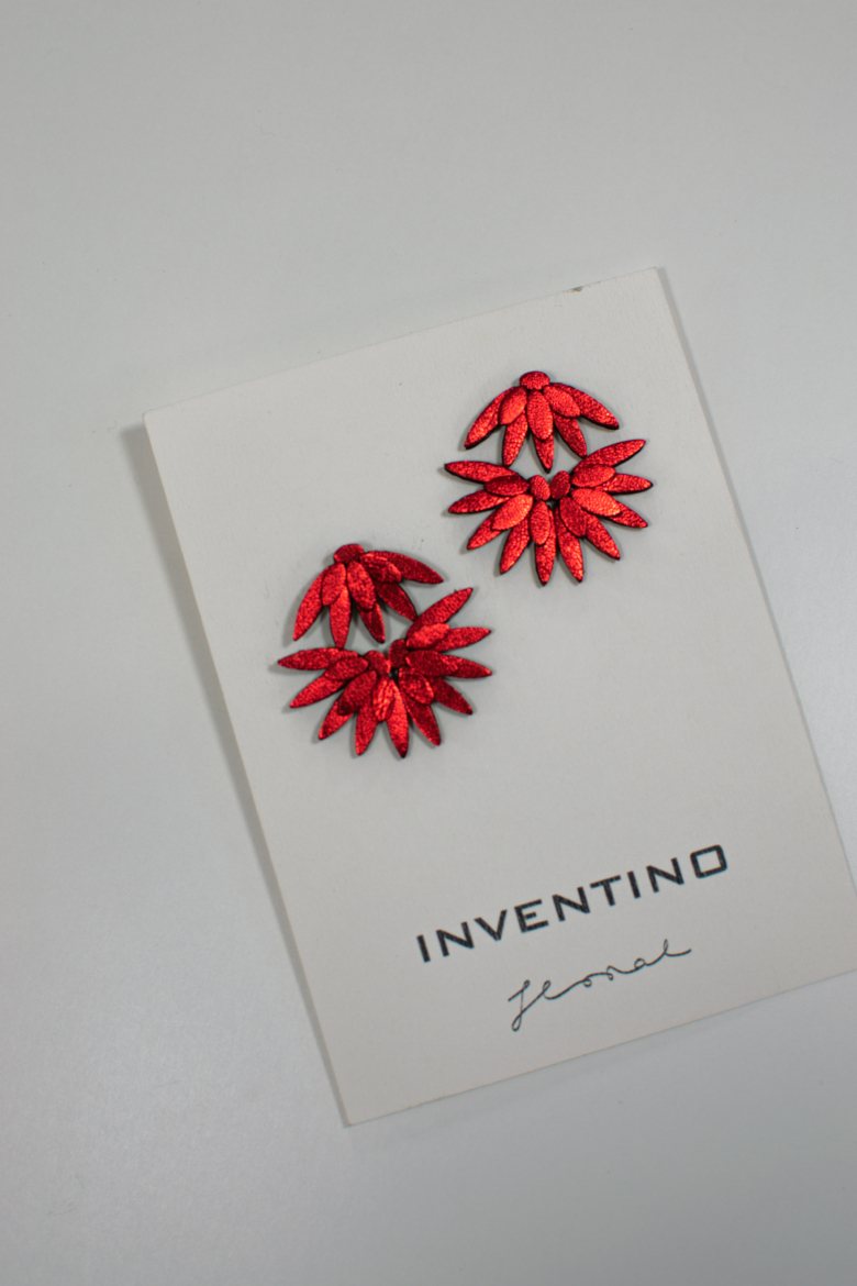  Inventino Floral Trio piros