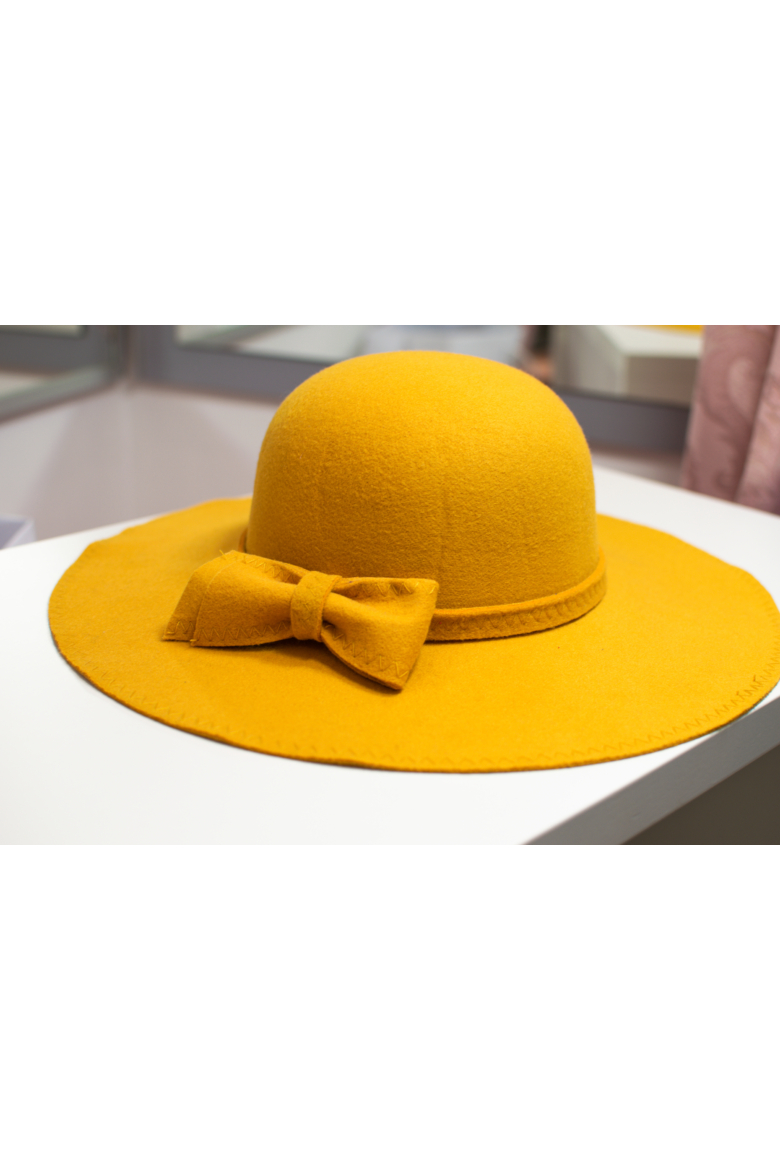 Mustársárga kalap
