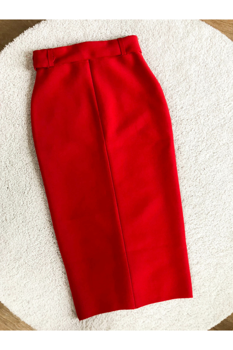 Alakformáló szoknya piros